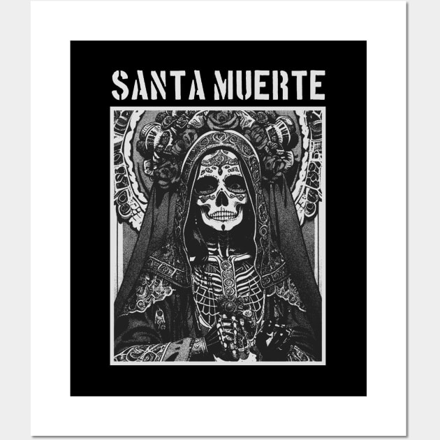 SANTA MUERTE Wall Art by metamorfatic